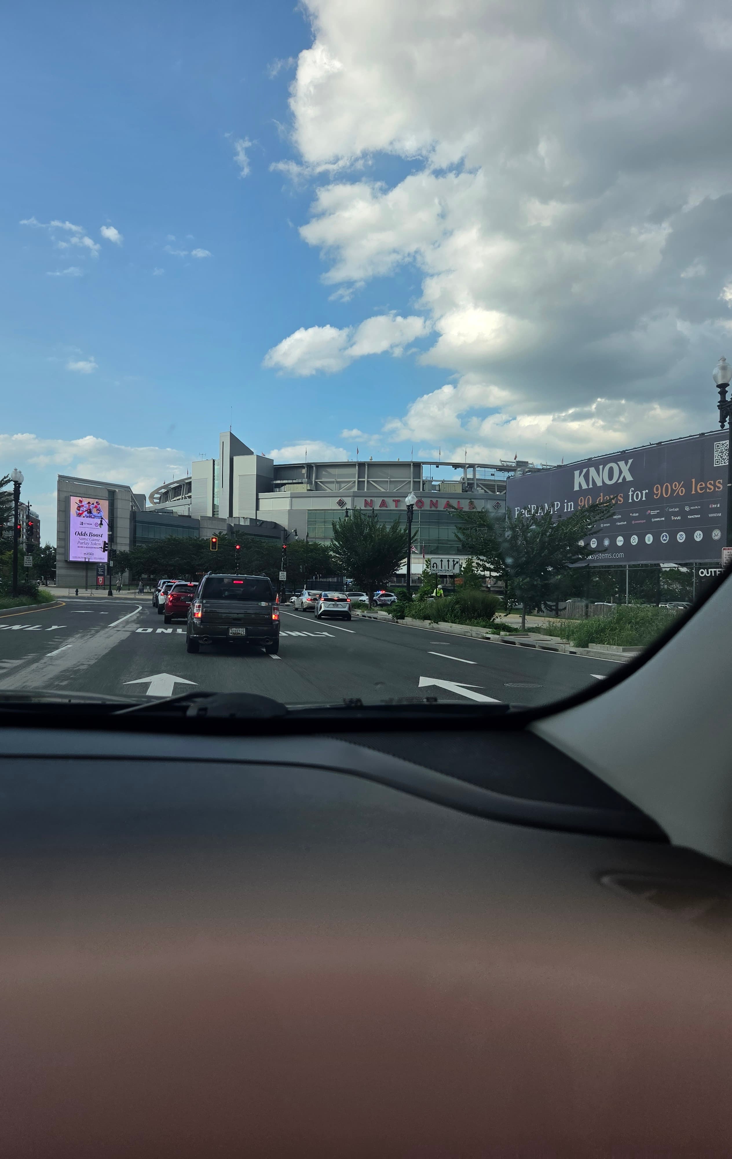 Second Nationals Park trip photo